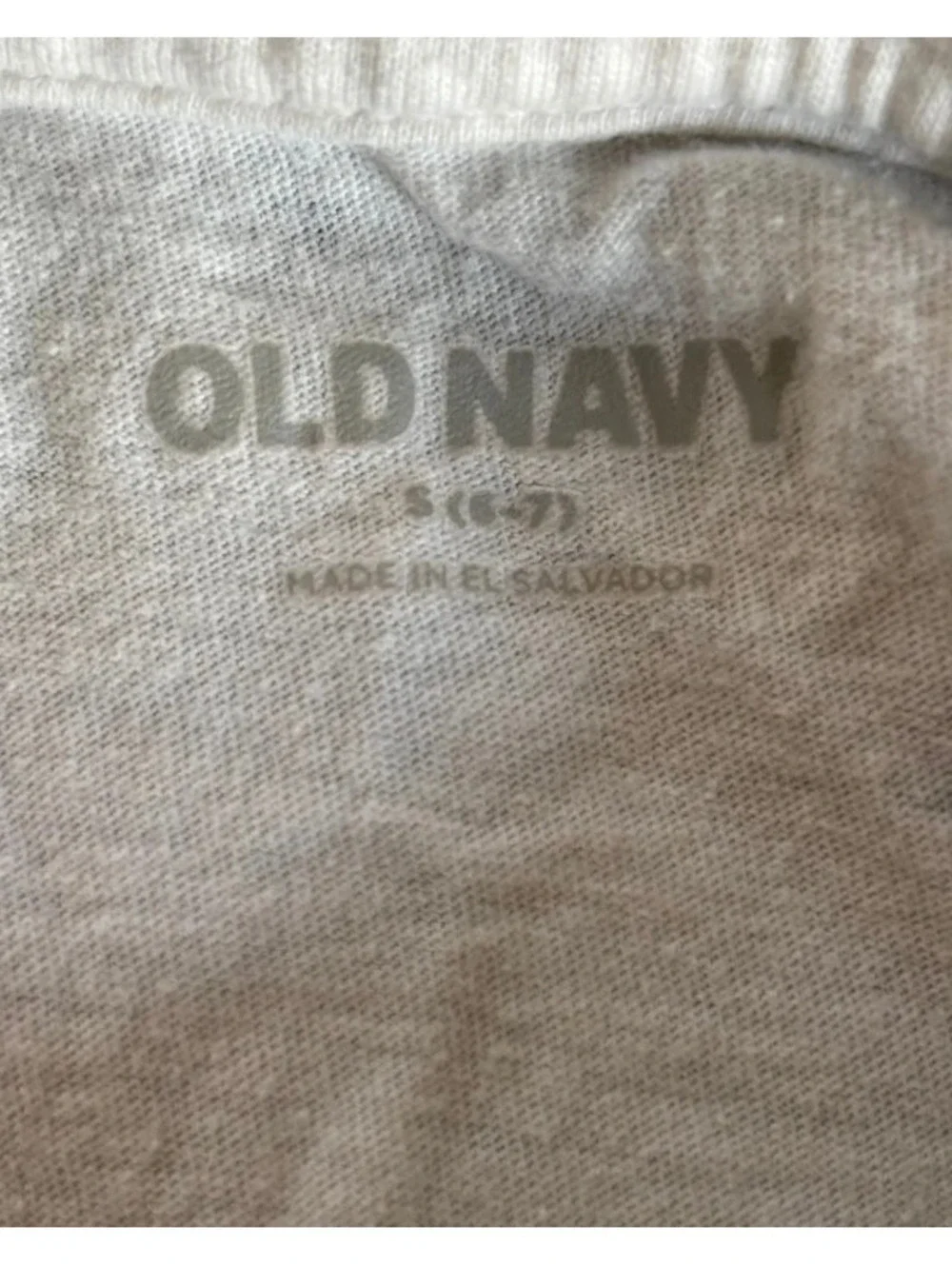 Old Navy Boys Anchor Print T-Shirt White Size Small 6-7